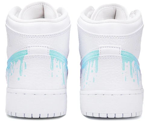 カスタムAJ1ミッド "レインボーメルト" 554725-130(Team18-AJ中帮彩虹糖浆) Shop カスタムAJ1ミッド "レインボーメルト" 554725-130(Team18-AJ中帮彩虹糖浆)