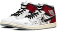 Shop カスタムAJ1ミッド 赤灰黒 554724-135(TeamA-AJ男流川枫S-BOX)