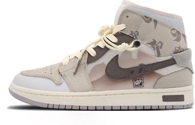 【定制球鞋】Jordan Air Jordan 1 Mid 歸故里 情侶 山水 百搭 復古籃球鞋 GS 白棕 Buy 【定制球鞋】Jordan Air Jordan 1 Mid 歸故里 情侶 山水 百搭 復古籃球鞋 GS 白棕