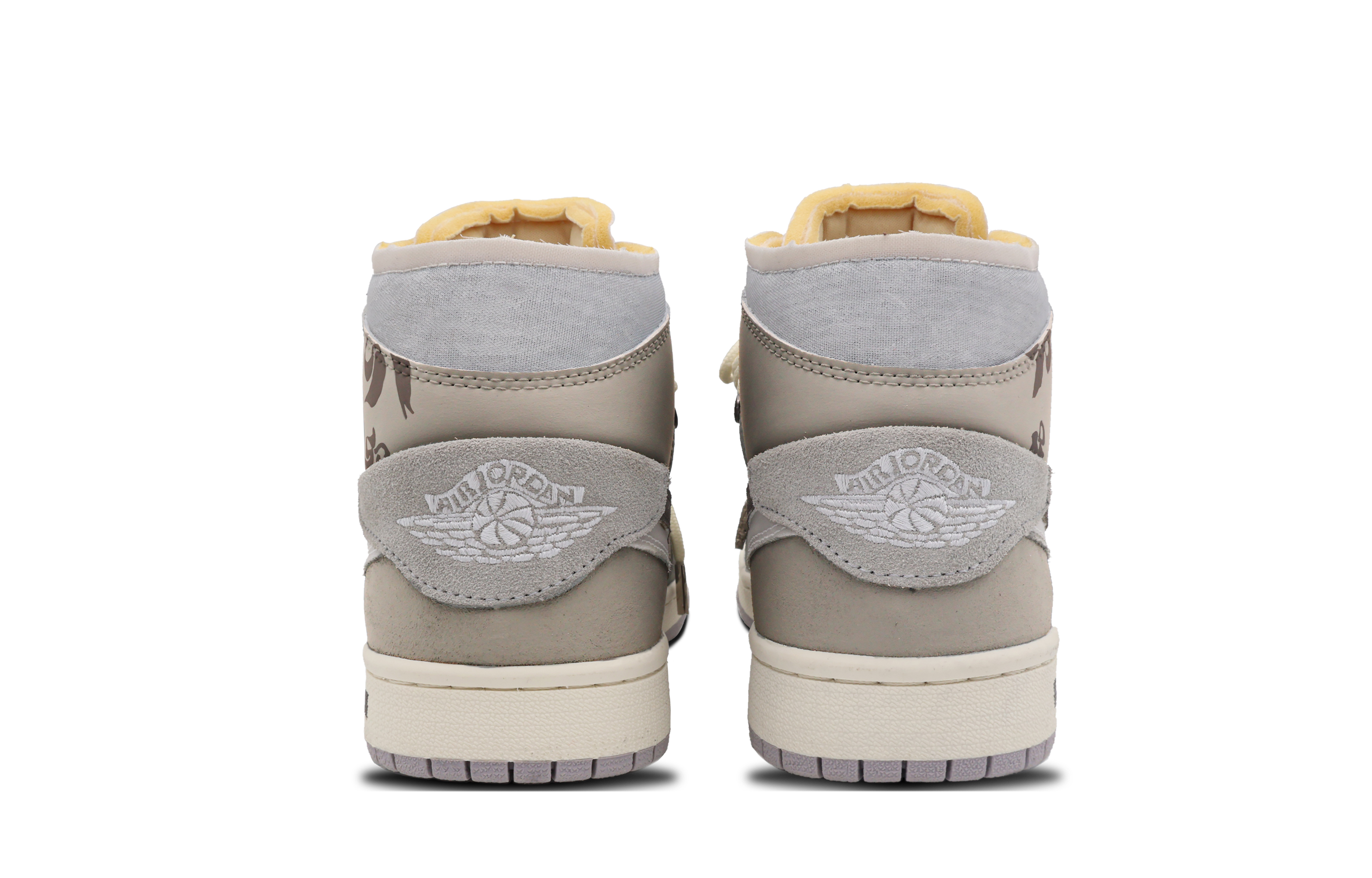 Shop 에어 조던 1 미드 '고향' (화이트 브라운) DQ3726-100(Team53-女款归故里)