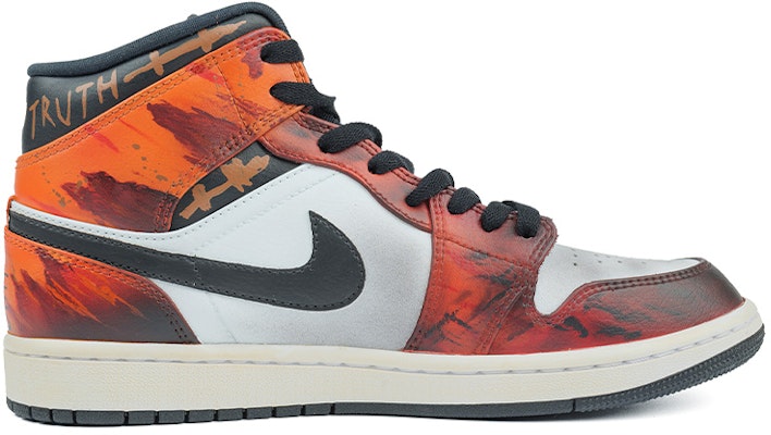 에어 조던 1 미드 '리들러' (커스텀) 554724-170(TeamR-男款谜语人黑红) Order 에어 조던 1 미드 '리들러' (커스텀) 554724-170(TeamR-男款谜语人黑红)