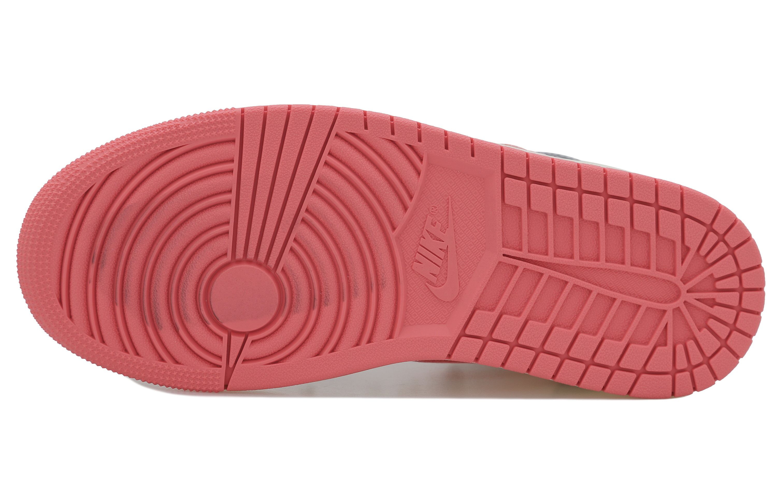 Details for [Sepatu Custom] Air Jordan 1 Mid 'Romantic Rose Charm Hitam Putih Merah Muda' BQ6472-186(Team拾玖-塞纳河畔S-BOX)