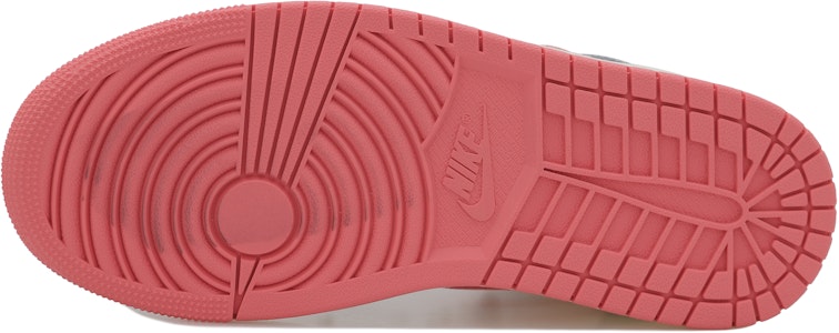 【訂製球鞋】Jordan Air Jordan 1 Mid OKHR 玫瑰花掛飾 浪漫 解構風 高筒 復古籃球鞋 GS 黑白粉 Details for 【訂製球鞋】Jordan Air Jordan 1 Mid OKHR 玫瑰花掛飾 浪漫 解構風 高筒 復古籃球鞋 GS 黑白粉