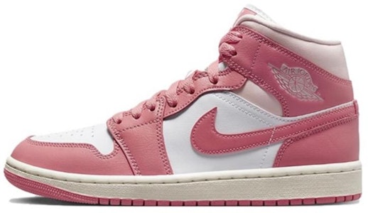 【訂製球鞋】Jordan Air Jordan 1 Mid OKHR 玫瑰花掛飾 浪漫 解構風 高筒 復古籃球鞋 GS 黑白粉 Cheap 【訂製球鞋】Jordan Air Jordan 1 Mid OKHR 玫瑰花掛飾 浪漫 解構風 高筒 復古籃球鞋 GS 黑白粉