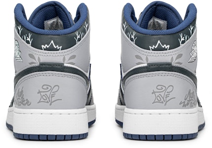 커스텀 에어 조던 1 미드 '로즈 그레이-화이트' DQ8423-014(TeamA-爱情物语S-BOX) Purchase 커스텀 에어 조던 1 미드 '로즈 그레이-화이트' DQ8423-014(TeamA-爱情物语S-BOX)