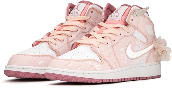 エアジョーダン1 MID "ローズロマンス告白" (AJ1 MID ローズ告白) DQ8423-616(TeamA-AJ玫瑰之恋S-BOX) Lookbook エアジョーダン1 MID "ローズロマンス告白" (AJ1 MID ローズ告白) DQ8423-616(TeamA-AJ玫瑰之恋S-BOX)