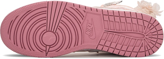 【定製球鞋】 Jordan Air Jordan 1 FZBB 玫瑰之戀 告白 防滑耐磨 中筒 復古籃球鞋 GS 粉白 Purchase 【定製球鞋】 Jordan Air Jordan 1 FZBB 玫瑰之戀 告白 防滑耐磨 中筒 復古籃球鞋 GS 粉白