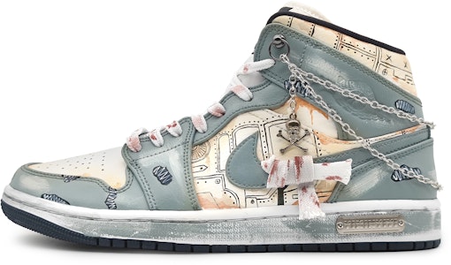 에어 조던 1 미드 '녹청 평화의 노래' (커스텀) 554724-174(Team16-和平之歌锈青) Buy 에어 조던 1 미드 '녹청 평화의 노래' (커스텀) 554724-174(Team16-和平之歌锈青)