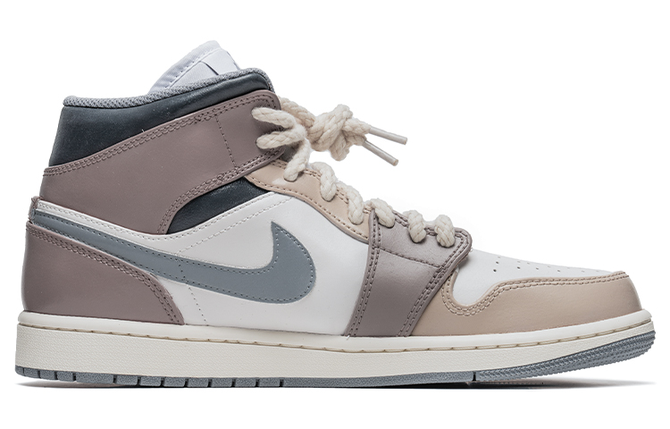 Order 에어 조던 1 미드 '사쿠라 잉어 모카' (커스텀) 554724-135(TeamB-樱花锦鲤)