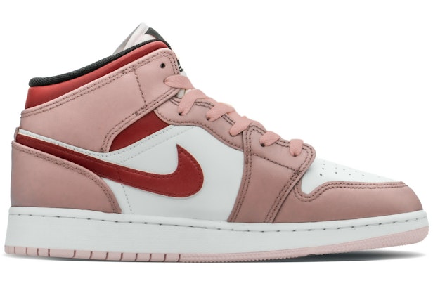 에어 조던 1 미드 '사쿠라 핑크' (커스텀) 554725-604(TeamA-AJ樱花S-BOX) Lookbook 에어 조던 1 미드 '사쿠라 핑크' (커스텀) 554725-604(TeamA-AJ樱花S-BOX)