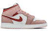 Lookbook 에어 조던 1 미드 '사쿠라 핑크' (커스텀) 554725-604(TeamA-AJ樱花S-BOX)