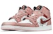 에어 조던 1 미드 '사쿠라 핑크' (커스텀) 554725-604(TeamA-AJ樱花S-BOX)
