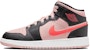 에어 조던 1 미드 '사쿠라 핑크' (커스텀) 554725-604(TeamA-AJ樱花S-BOX)