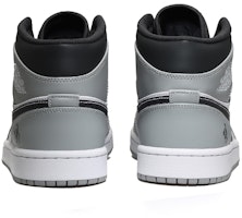 【訂製球鞋】 Jordan Air Jordan 1 Mid 屹立武士 武士道 中幫 復古籃球鞋 男款 灰白黑 Purchase 【訂製球鞋】 Jordan Air Jordan 1 Mid 屹立武士 武士道 中幫 復古籃球鞋 男款 灰白黑