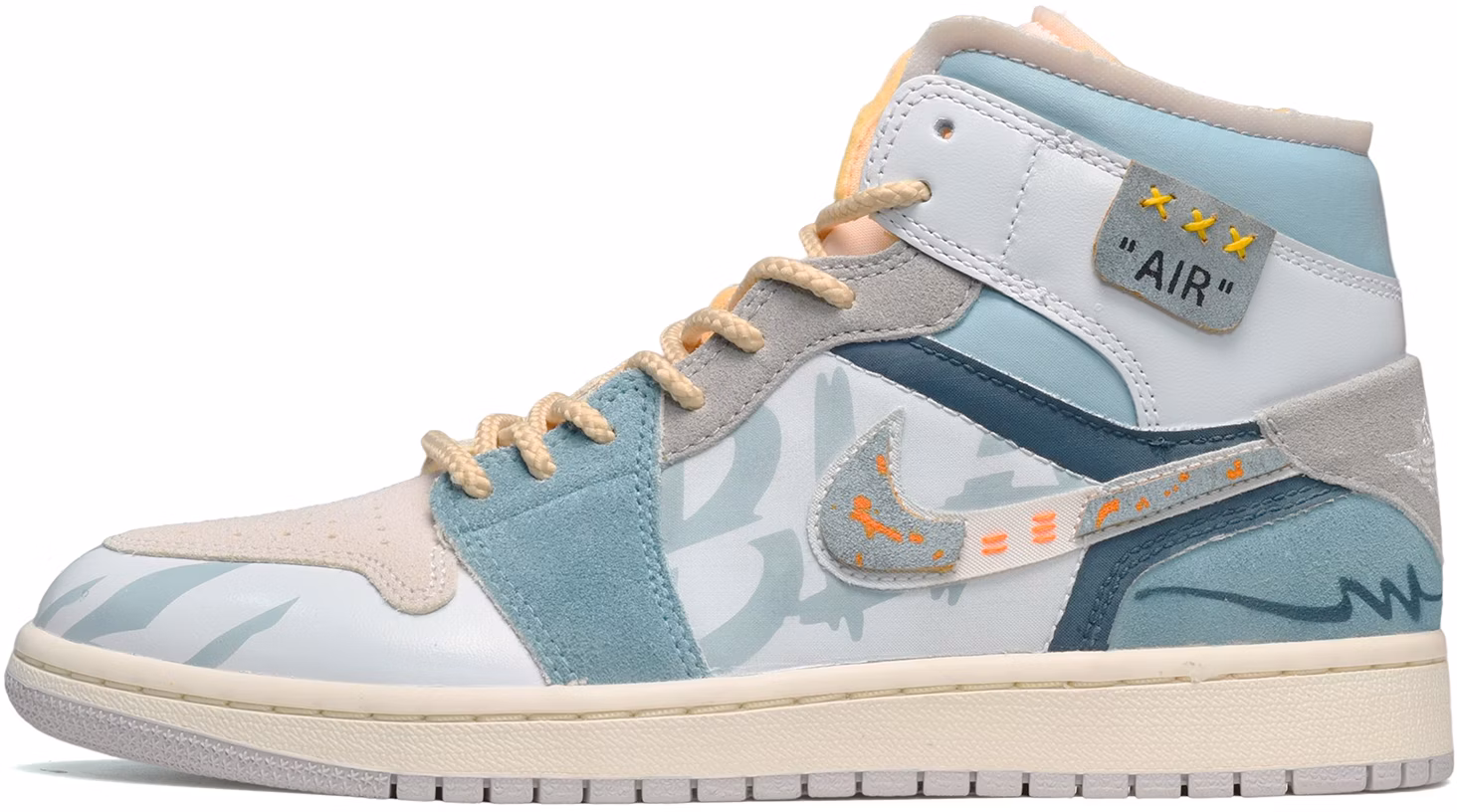 custom-shoes-air-jordan-1-mid-shadow-grey-blue