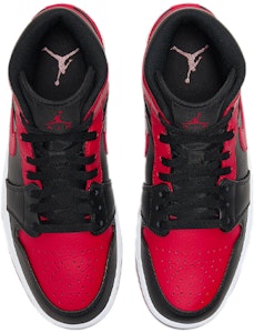 【定制球鞋】 Jordan Air Jordan 1 Mid 野鶴製造 干柿鬼鮫 火影忍者 二次元 動漫專屬定制 中幫 復古籃球鞋 男款 黑紅白 1