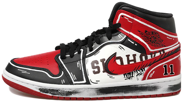 Zapatillas Air Jordan 1 Mid 'Slam Dunk - Graffiti Ryukawa Kayo' 554725-074(Team拾玖-流川枫女S-BOX) Order Zapatillas Air Jordan 1 Mid 'Slam Dunk - Graffiti Ryukawa Kayo' 554725-074(Team拾玖-流川枫女S-BOX)