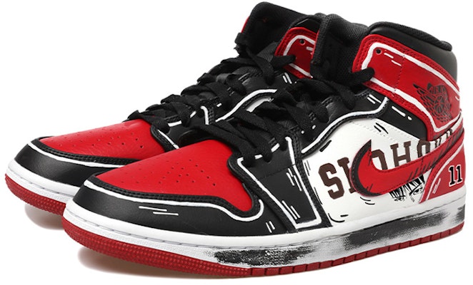 Zapatillas Air Jordan 1 Mid 'Slam Dunk - Graffiti Ryukawa Kayo' 554725-074(Team拾玖-流川枫女S-BOX) Shop Zapatillas Air Jordan 1 Mid 'Slam Dunk - Graffiti Ryukawa Kayo' 554725-074(Team拾玖-流川枫女S-BOX)