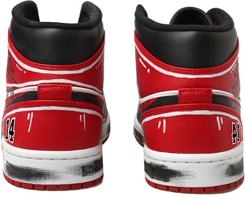 에어 조던 1 미드 '슬램덩크 강백호' (커스텀) 554724-074(Team拾玖-王三井寿男S-BOX) Details for 에어 조던 1 미드 '슬램덩크 강백호' (커스텀) 554724-074(Team拾玖-王三井寿男S-BOX)