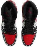 【定制球鞋】Jordan Air Jordan 1 Mid 熱血青春系列 灌籃高手 塗鴉 動漫二次元 14號 三井壽 中幫 復古籃球鞋 GS 黑紅白 Shop 【定制球鞋】Jordan Air Jordan 1 Mid 熱血青春系列 灌籃高手 塗鴉 動漫二次元 14號 三井壽 中幫 復古籃球鞋 GS 黑紅白