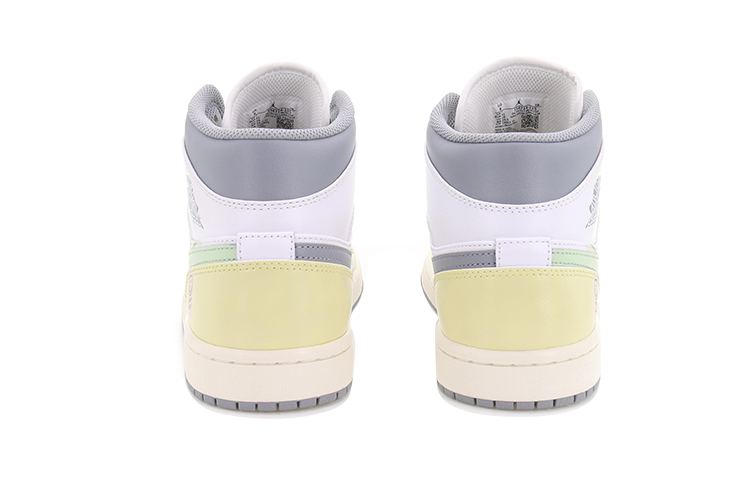 Purchase カスタムAJ1ミッド「笑顔の梨汁」(カスタム エアジョーダン1 ミッド「えがおのなしじる」) 554724-135(Team10-微笑牌鲜榨梨汁）