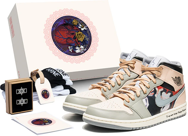 custom-shoes-air-jordan-1-mid-snow-grey-vintage-love