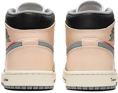 【客製球鞋】 Jordan Air Jordan 1 Mid 野鶴製造 做舊 中幫 復古籃球鞋 男款 雪灰 Shop 【客製球鞋】 Jordan Air Jordan 1 Mid 野鶴製造 做舊 中幫 復古籃球鞋 男款 雪灰