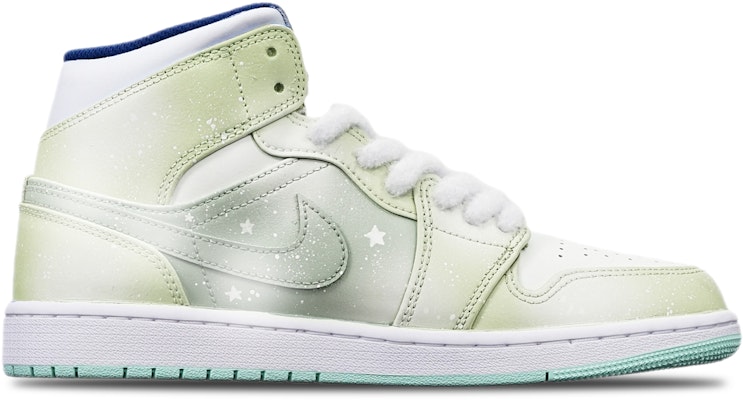 Jordan 1 Mid "Copo Navidad Macaron Matcha" 554724-413(TeamT-马卡龙抹茶融雪S-BOX) Lookbook Jordan 1 Mid "Copo Navidad Macaron Matcha" 554724-413(TeamT-马卡龙抹茶融雪S-BOX)