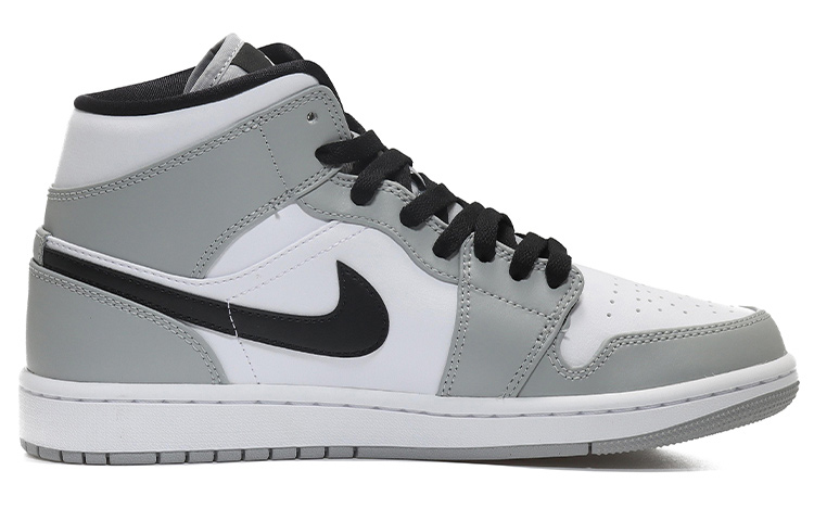 Order [定制鞋] Air Jordan 1 Mid '斑点雪花' 554724-092(Team10-冰雪奇缘男烟灰QD)