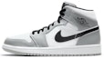 Sizing 【定制球鞋】Jordan Air Jordan 1 Mid 雪花圖案 氛圍感 潑墨雪景 中幫 復古籃球鞋 男款 灰白