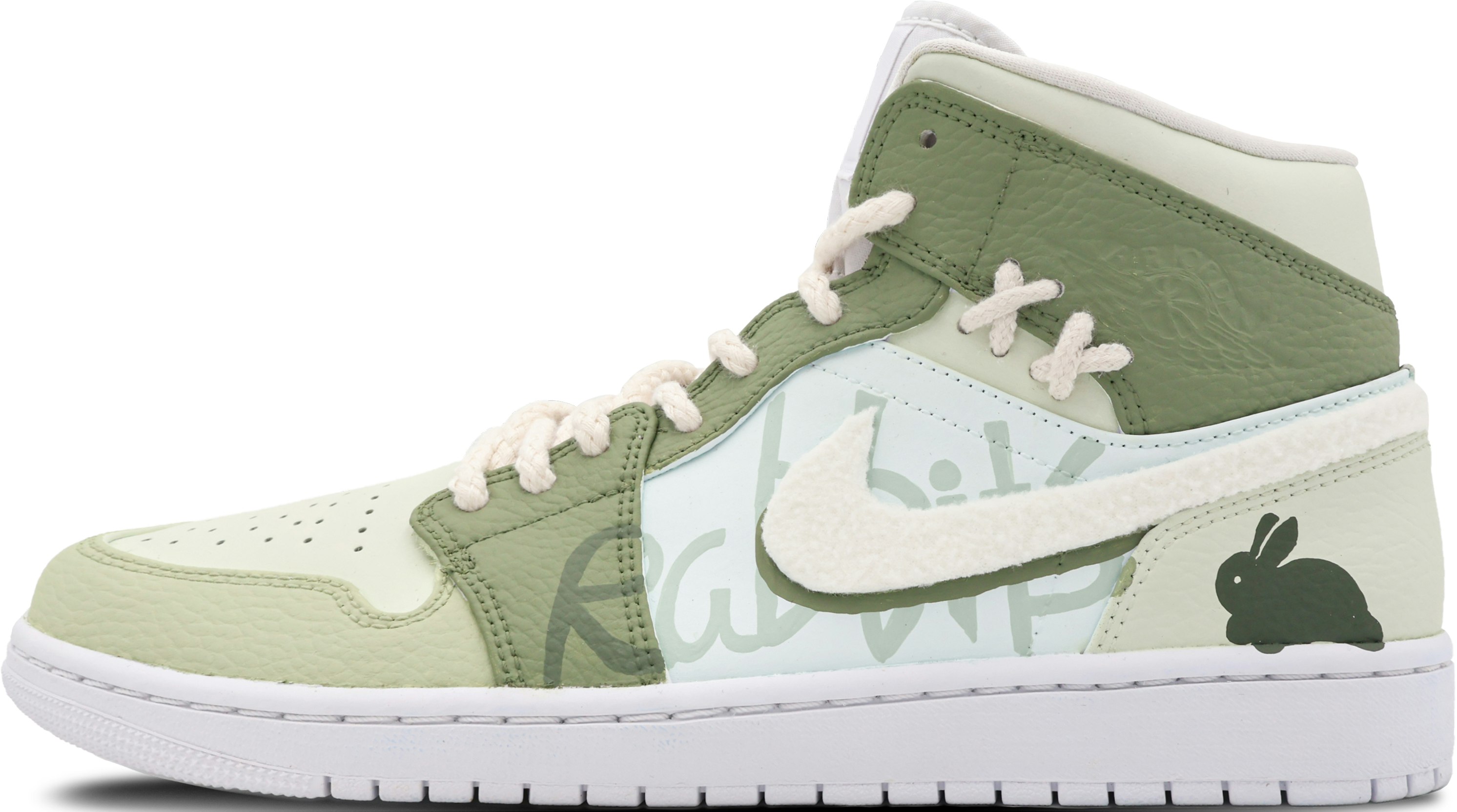 custom-shoes-air-jordan-1-mid-spring-green-sweetheart