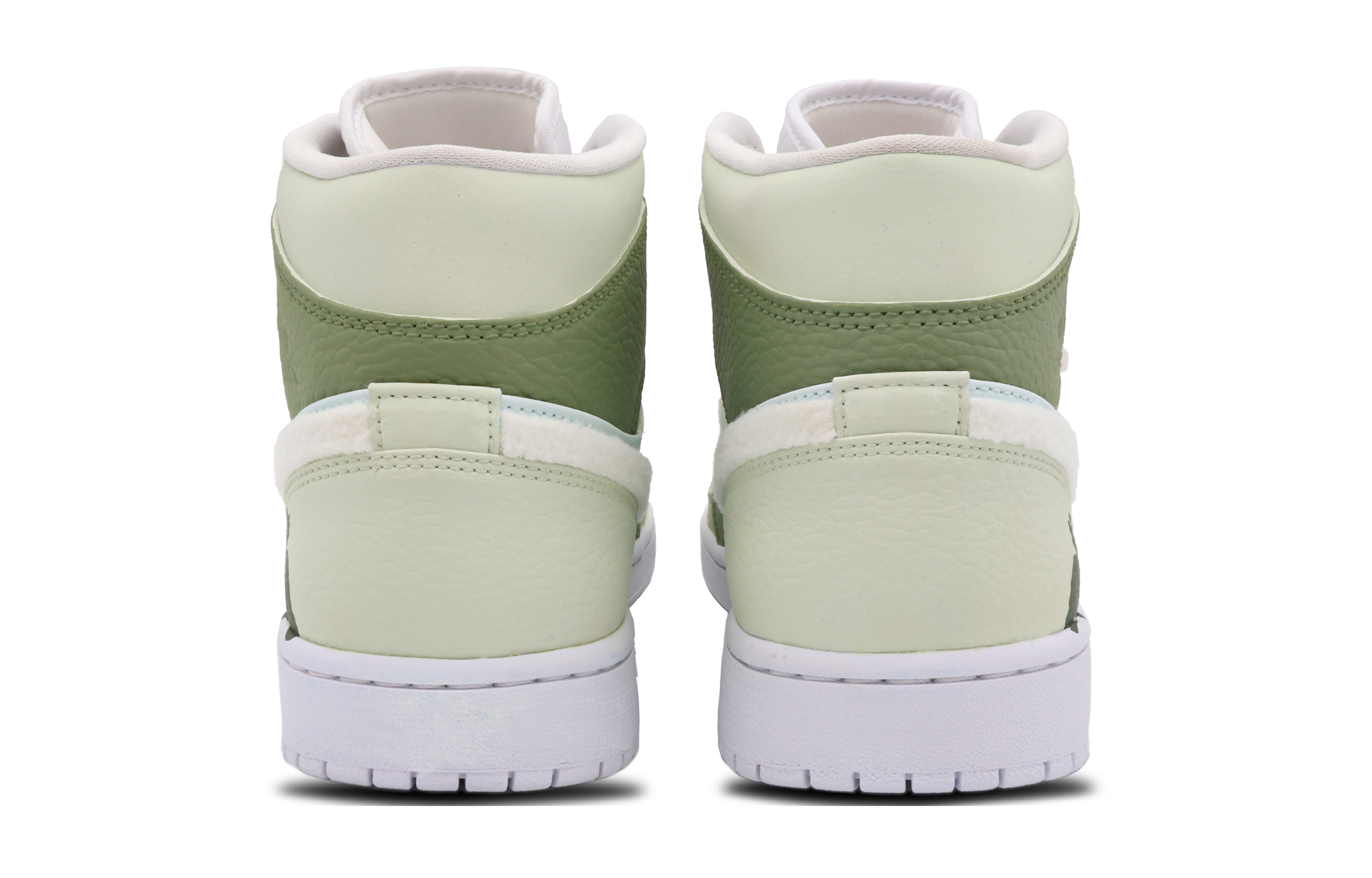 Shop エアジョーダン1 MID "スプリンググリーン" (AJ1 MID スプグ) 554724-130(Team53-男款春日暖兔)