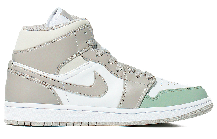 Order [Zapatos Personalizados] Air Jordan 1 Mid 'Pintura al Óleo Primaveral' 554724-082(Team10-春意油画)