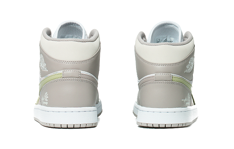 Purchase [Zapatos Personalizados] Air Jordan 1 Mid 'Pintura al Óleo Primaveral' 554724-082(Team10-春意油画)