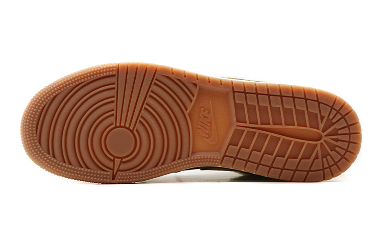 Details for 【定制球鞋】Jordan Air Jordan 1 Mid 蒸汽木偶 復古做舊 塗鴉 皇冠 毛絨鞋帶 復古籃球鞋 GS 棕黃