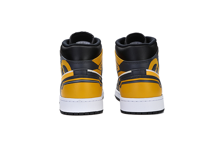 Purchase [Kasut Custom] Air Jordan 1 Mid 'SteamPunk Mekanikal' 554724-170(Team拾陆-喷绘篮球鞋男女款)