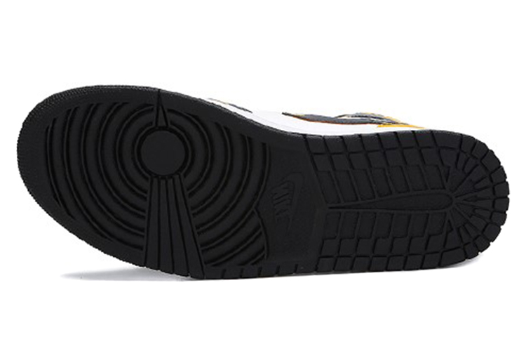 Details for [Kasut Custom] Air Jordan 1 Mid 'SteamPunk Mekanikal' 554724-170(Team拾陆-喷绘篮球鞋男女款)