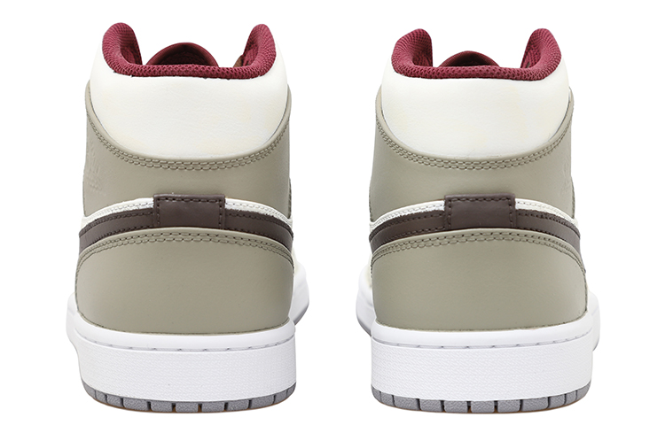 Purchase [Kasut Custom] Air Jordan 1 Mid 'Street Cool Grey' DQ8426-615(Team拾玖-街头酷灰男S-BOX）