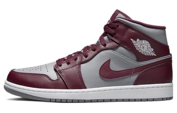 Sizing [Kasut Custom] Air Jordan 1 Mid 'Street Cool Grey' DQ8426-615(Team拾玖-街头酷灰男S-BOX）