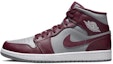 Sizing 【訂製球鞋】Jordan Air Jordan 1 Mid OKHR 街頭酷灰 高級 字體 做舊 高筒 復古籃球鞋 男款 白米