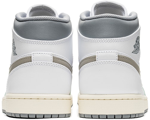 【定製球鞋】 Jordan Air Jordan 1 Mid 野鶴製造 夏日風 復古色系 中幫 復古籃球鞋 男款 青石綠白 Shop 【定製球鞋】 Jordan Air Jordan 1 Mid 野鶴製造 夏日風 復古色系 中幫 復古籃球鞋 男款 青石綠白