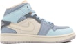 Order 【客製化球鞋】 Jordan Air Jordan 1 夏日果凍 新月 夏日清新 中筒 復古籃球鞋 男款 藍色
