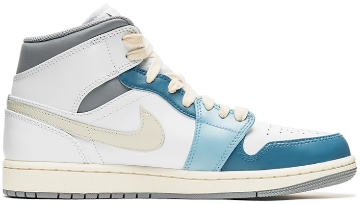 Zapatillas personalizadas Air Jordan 1 Mid 'Verano Blanco Azul Vintage' 554724-135(TeamB-复古靛石蓝S-BOX) Lookbook Zapatillas personalizadas Air Jordan 1 Mid 'Verano Blanco Azul Vintage' 554724-135(TeamB-复古靛石蓝S-BOX)