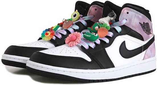 Zapatillas Air Jordan 1 Mid 'Girasol Dinosaurio Negro Blanco Rosa' DM1200-001(Team拾玖-男款深扎染QD) Lookbook Zapatillas Air Jordan 1 Mid 'Girasol Dinosaurio Negro Blanco Rosa' DM1200-001(Team拾玖-男款深扎染QD)