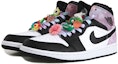 Lookbook Zapatillas Air Jordan 1 Mid 'Girasol Dinosaurio Negro Blanco Rosa' DM1200-001(Team拾玖-男款深扎染QD)