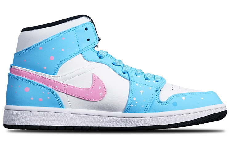 Lookbook Zapatillas personalizadas Air Jordan 1 Mid 'Superman Astronaut Navidad' 554724-075(TeamT-圣诞超人S-BOX)