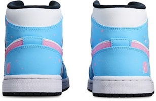 【定制球鞋】Jordan Air Jordan 1 Mid 超人宇航員手繪 聖誕主題 限量特殊鞋盒 中幫 復古籃球鞋 GS 藍粉白 Purchase 【定制球鞋】Jordan Air Jordan 1 Mid 超人宇航員手繪 聖誕主題 限量特殊鞋盒 中幫 復古籃球鞋 GS 藍粉白