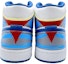 Purchase 【定制球鞋】Jordan Air Jordan 1 Mid 乘風破浪 浪花 中幫 復古籃球鞋 男女同款 白藍