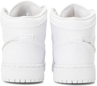 에어 조단 1 미드 '스와로브스키 크리스탈' (커스텀) 554725-130(Team23-水晶钻-纯白) Purchase 에어 조단 1 미드 '스와로브스키 크리스탈' (커스텀) 554725-130(Team23-水晶钻-纯白)