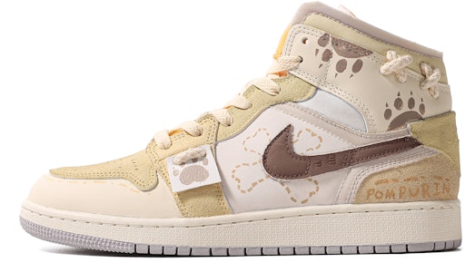 에어 조던 1 미드 '달콤한 토피 그래피티' (커스텀) DQ3726-100(TeamM-女款甜糖牛乳S-BOX) Order 에어 조던 1 미드 '달콤한 토피 그래피티' (커스텀) DQ3726-100(TeamM-女款甜糖牛乳S-BOX)